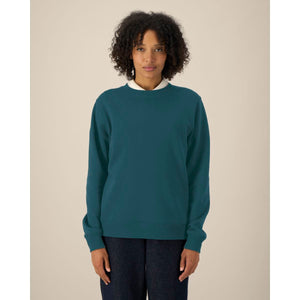 Felpa Girocollo Donna In Cotone Riciclato Stella Thinker - personalizzabile con logo