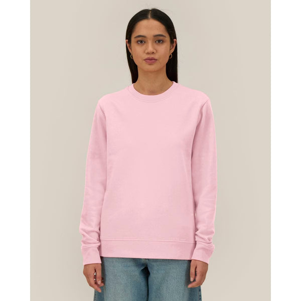 Felpa Girocollo Donna In Cotone Riciclato Stella Thinker - personalizzabile con logo