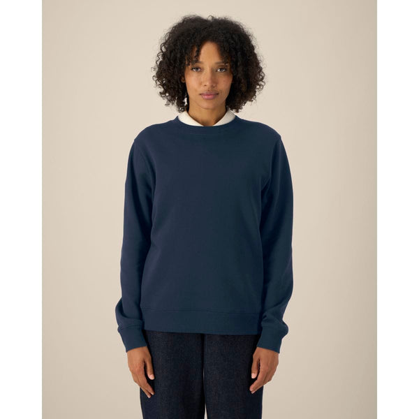 Felpa Girocollo Donna In Cotone Riciclato Stella Thinker - personalizzabile con logo