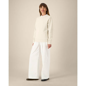 Felpa Girocollo Donna In Cotone Riciclato Stella Thinker - personalizzabile con logo