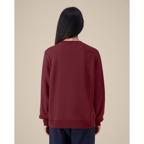 Felpa Girocollo Donna In Cotone Riciclato Stella Thinker - personalizzabile con logo