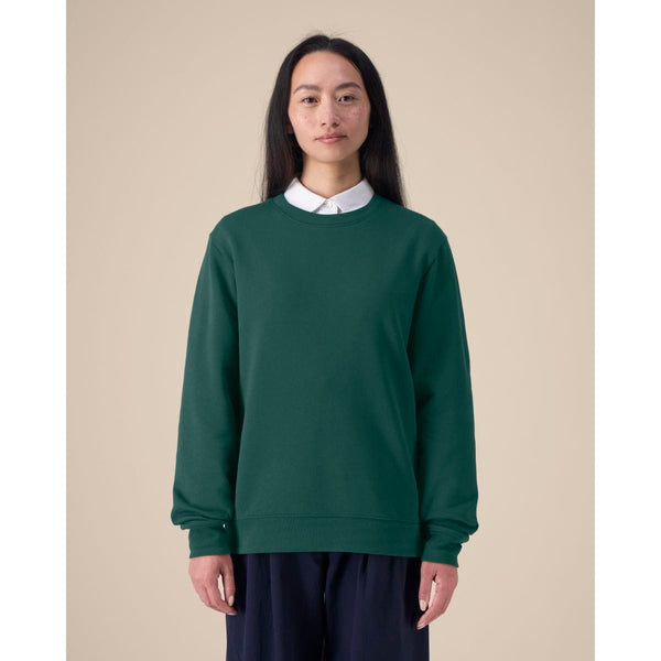 Felpa Girocollo Donna In Cotone Riciclato Stella Thinker - personalizzabile con logo