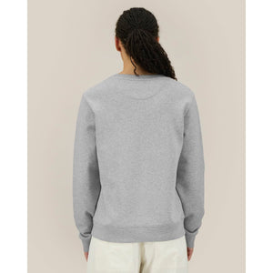 Felpa Girocollo Donna In Cotone Riciclato Stella Thinker - personalizzabile con logo