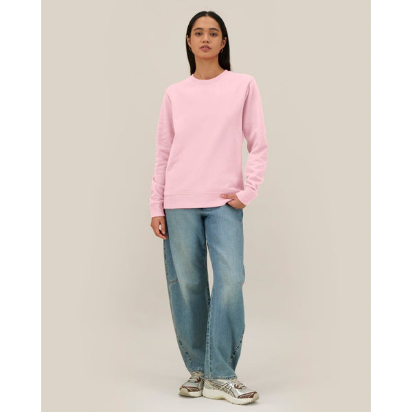 Felpa Girocollo Donna In Cotone Riciclato Stella Thinker - personalizzabile con logo