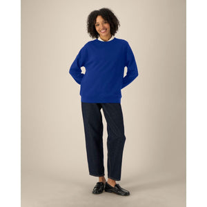 Felpa Girocollo Donna In Cotone Riciclato Stella Thinker - personalizzabile con logo