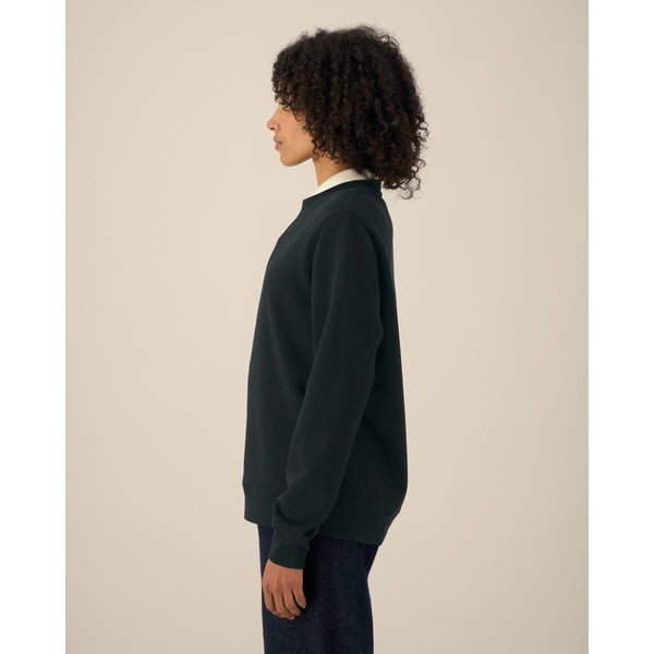 Felpa Girocollo Donna In Cotone Riciclato Stella Thinker - personalizzabile con logo