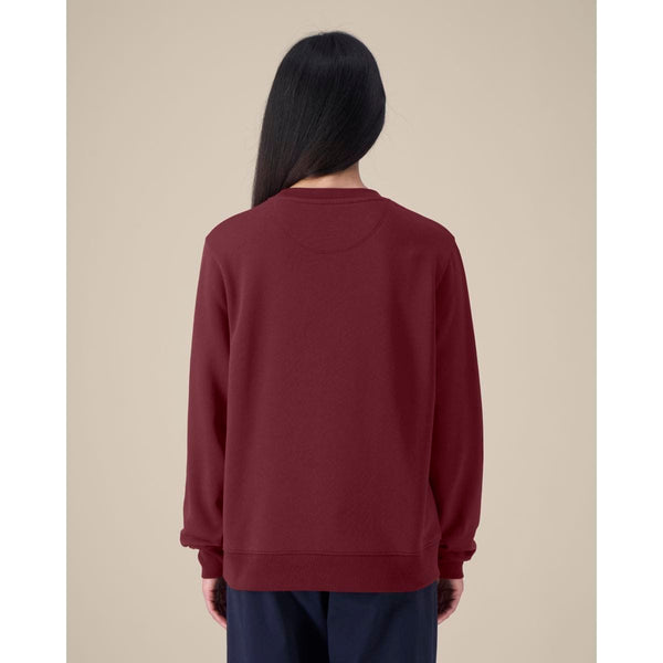 Felpa Girocollo Donna In Cotone Riciclato Stella Thinker - personalizzabile con logo