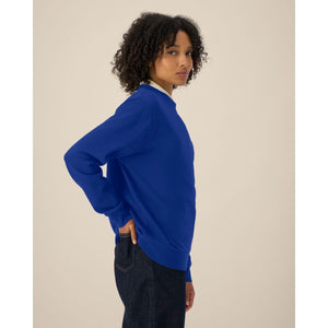 Felpa Girocollo Donna In Cotone Riciclato Stella Thinker - personalizzabile con logo