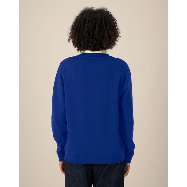 Felpa Girocollo Donna In Cotone Riciclato Stella Thinker - personalizzabile con logo