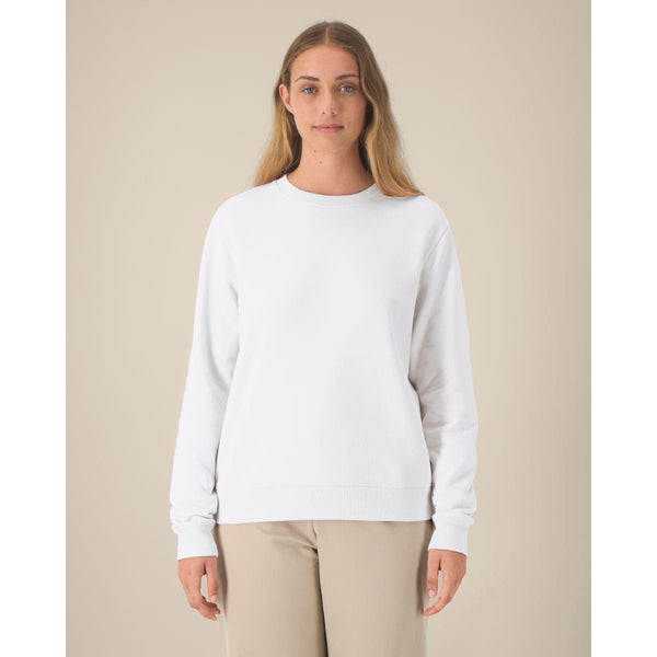 Felpa Girocollo Donna In Cotone Riciclato Stella Thinker - personalizzabile con logo