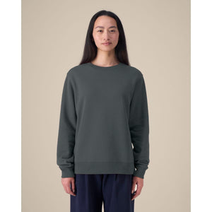 Felpa Girocollo Donna In Cotone Riciclato Stella Thinker - personalizzabile con logo