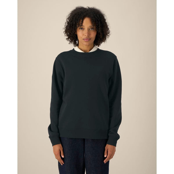 Felpa Girocollo Donna In Cotone Riciclato Stella Thinker - personalizzabile con logo