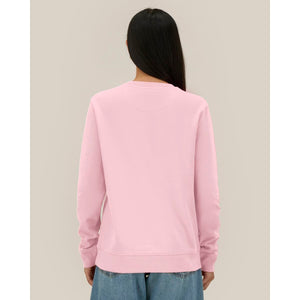 Felpa Girocollo Donna In Cotone Riciclato Stella Thinker - personalizzabile con logo