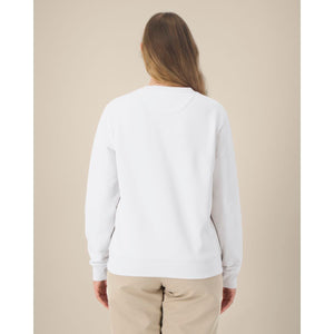 Felpa Girocollo Donna In Cotone Riciclato Stella Thinker - personalizzabile con logo
