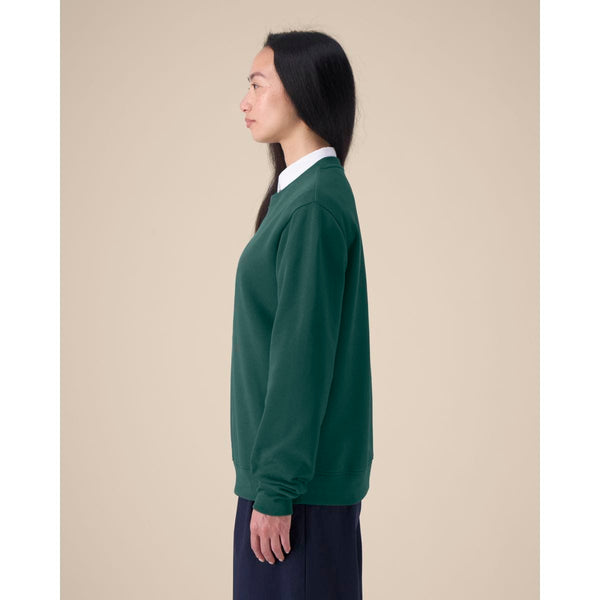 Felpa Girocollo Donna In Cotone Riciclato Stella Thinker - personalizzabile con logo