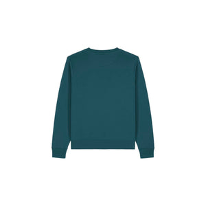 Felpa Girocollo Donna In Cotone Riciclato Stella Thinker - personalizzabile con logo