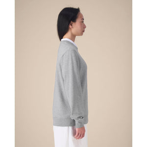 Felpa Girocollo Donna In Cotone Riciclato Stella Thinker - personalizzabile con logo