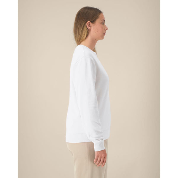 Felpa Girocollo Donna In Cotone Riciclato Stella Thinker - personalizzabile con logo