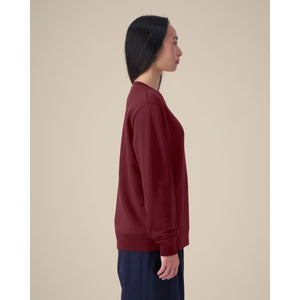 Felpa Girocollo Donna In Cotone Riciclato Stella Thinker - personalizzabile con logo