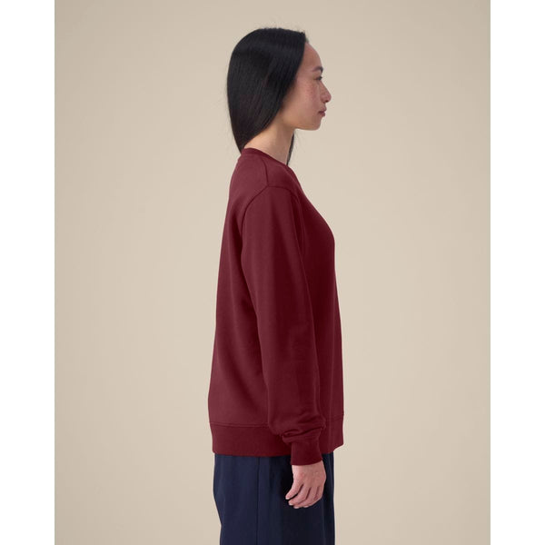 Felpa Girocollo Donna In Cotone Riciclato Stella Thinker - personalizzabile con logo