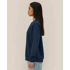 Felpa Girocollo Donna In Cotone Riciclato Stella Thinker - personalizzabile con logo