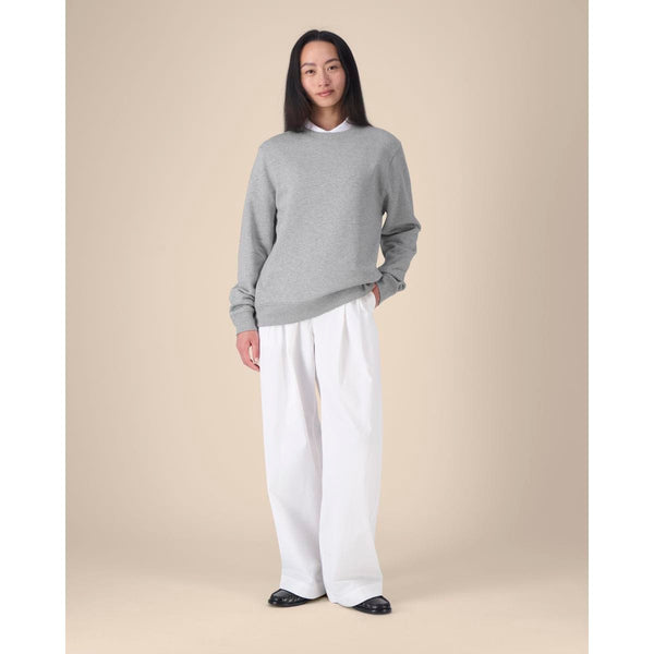 Felpa Girocollo Donna In Cotone Riciclato Stella Thinker - personalizzabile con logo