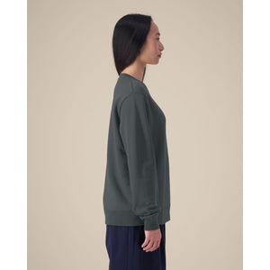 Felpa Girocollo Donna In Cotone Riciclato Stella Thinker - personalizzabile con logo