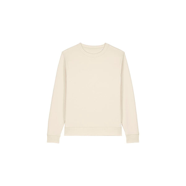 Felpa Girocollo Donna In Cotone Riciclato Stella Thinker natural / XS - personalizzabile con logo