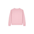 Felpa Girocollo Donna In Cotone Riciclato Stella Thinker rosa / XS - personalizzabile con logo