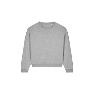 Felpa Girocollo Donna In Cotone Tencel™ Modal Stella Lianna grigio / XS - personalizzabile con logo