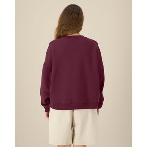 Felpa Girocollo Donna In Cotone Tencel™ Modal Stella Lianna - personalizzabile con logo