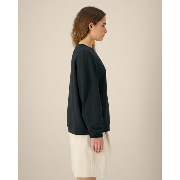 Felpa Girocollo Donna In Cotone Tencel™ Modal Stella Lianna - personalizzabile con logo