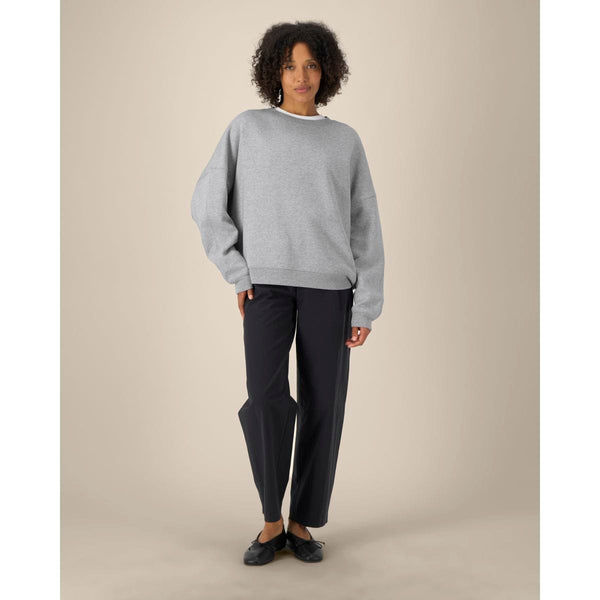 Felpa Girocollo Donna In Cotone Tencel™ Modal Stella Lianna - personalizzabile con logo