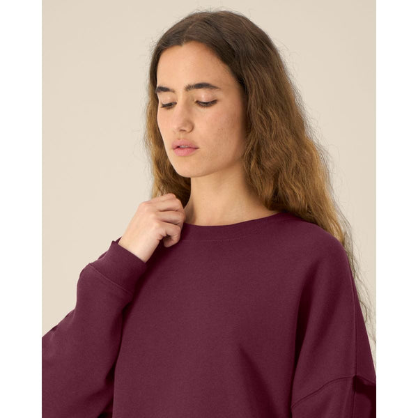 Felpa Girocollo Donna In Cotone Tencel™ Modal Stella Lianna - personalizzabile con logo