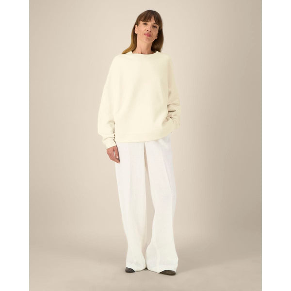 Felpa Girocollo Donna In Cotone Tencel™ Modal Stella Lianna - personalizzabile con logo