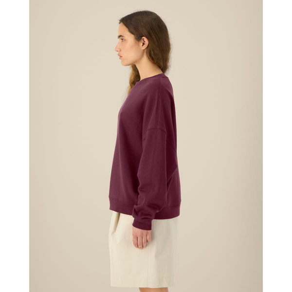 Felpa Girocollo Donna In Cotone Tencel™ Modal Stella Lianna - personalizzabile con logo