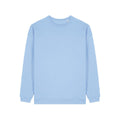 Felpa Girocollo Donna Oversized Stella Paloma blu / S - personalizzabile con logo