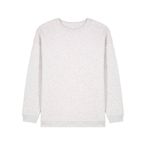 Felpa Girocollo Donna Oversized Stella Paloma grigio / S - personalizzabile con logo