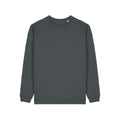 Felpa Girocollo Donna Oversized Stella Paloma grigio scuro / S - personalizzabile con logo