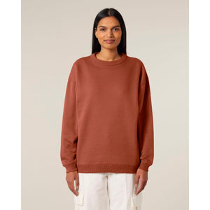 Felpa Girocollo Donna Oversized Stella Paloma - personalizzabile con logo