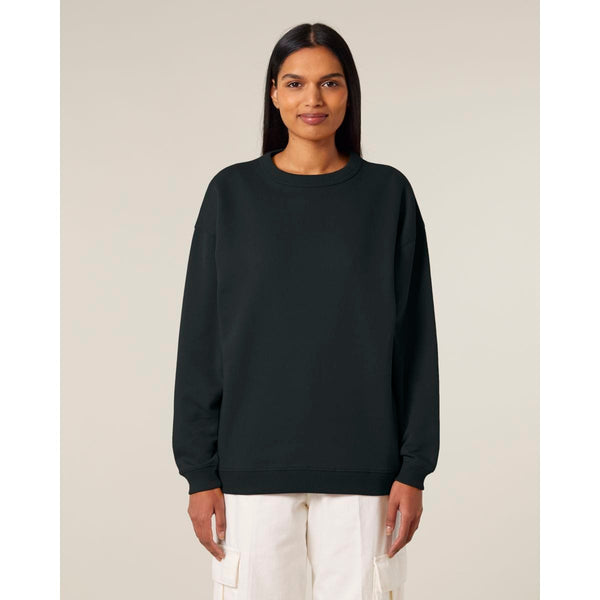 Felpa Girocollo Donna Oversized Stella Paloma - personalizzabile con logo