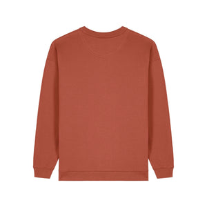 Felpa Girocollo Donna Oversized Stella Paloma - personalizzabile con logo
