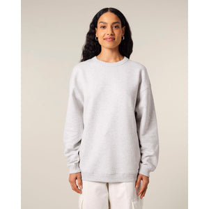 Felpa Girocollo Donna Oversized Stella Paloma - personalizzabile con logo
