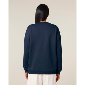 Felpa Girocollo Donna Oversized Stella Paloma - personalizzabile con logo