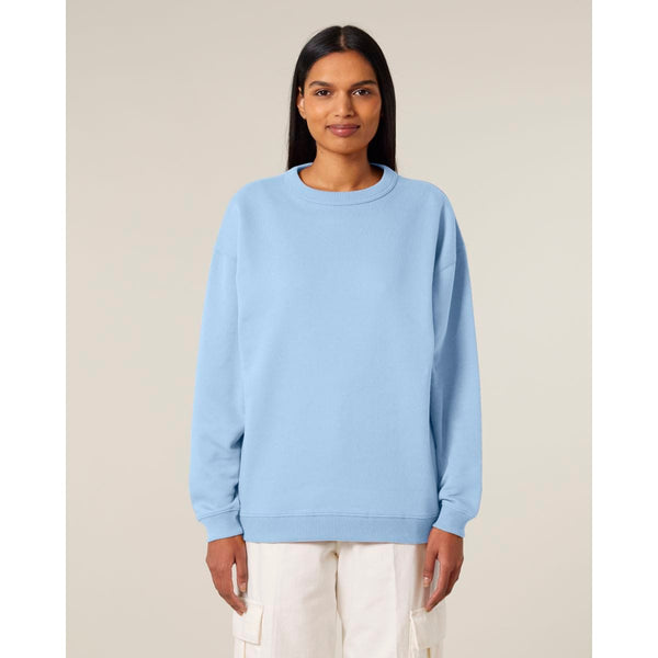 Felpa Girocollo Donna Oversized Stella Paloma - personalizzabile con logo