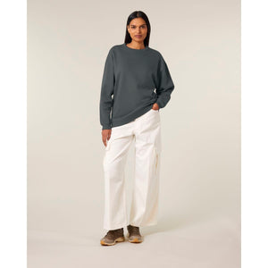 Felpa Girocollo Donna Oversized Stella Paloma - personalizzabile con logo