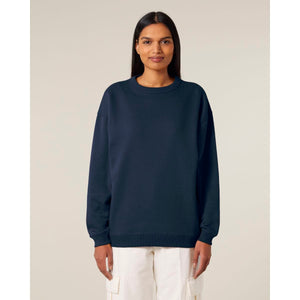 Felpa Girocollo Donna Oversized Stella Paloma - personalizzabile con logo