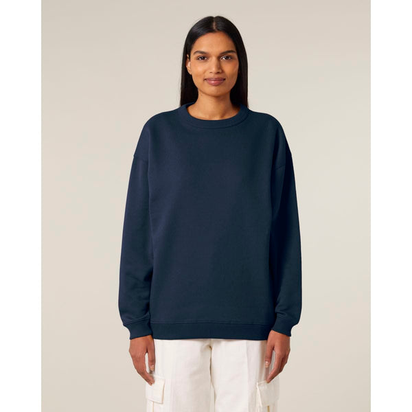 Felpa Girocollo Donna Oversized Stella Paloma - personalizzabile con logo