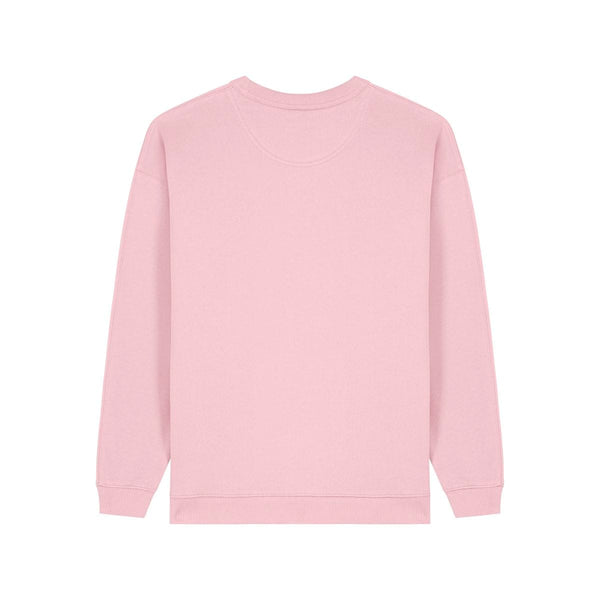 Felpa Girocollo Donna Oversized Stella Paloma - personalizzabile con logo