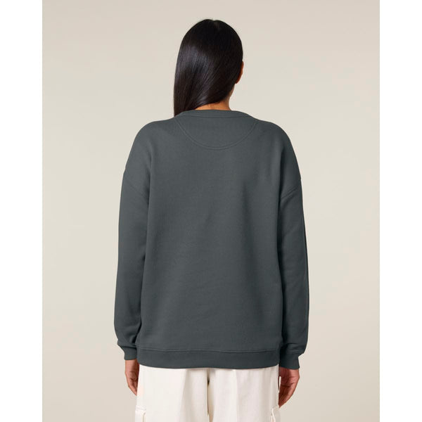 Felpa Girocollo Donna Oversized Stella Paloma - personalizzabile con logo